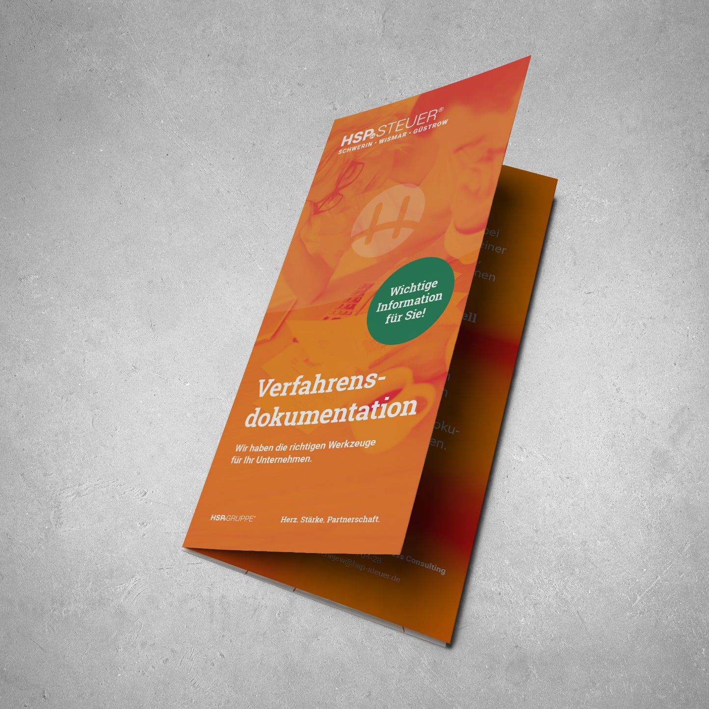 Individueller Flyer - Verfahrensdokumentation