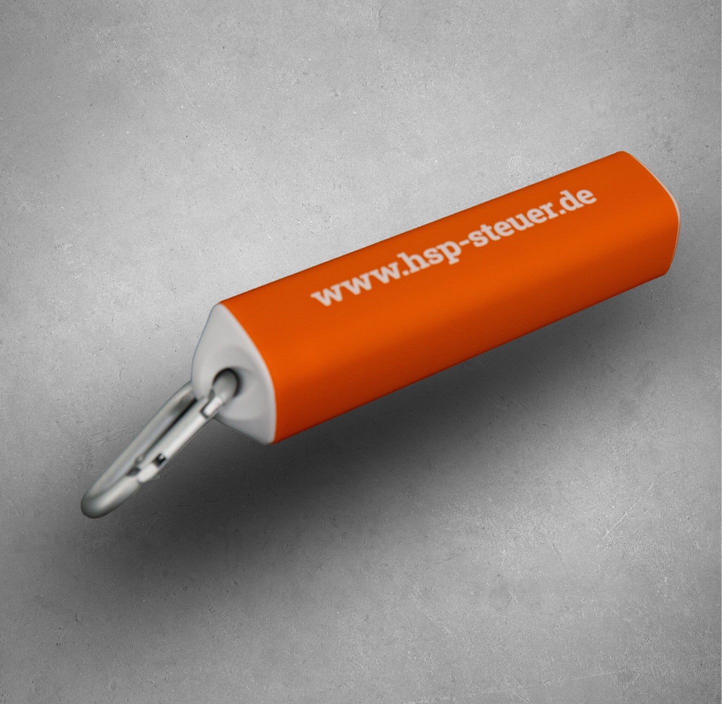 Powerbank mit HSP-Logo