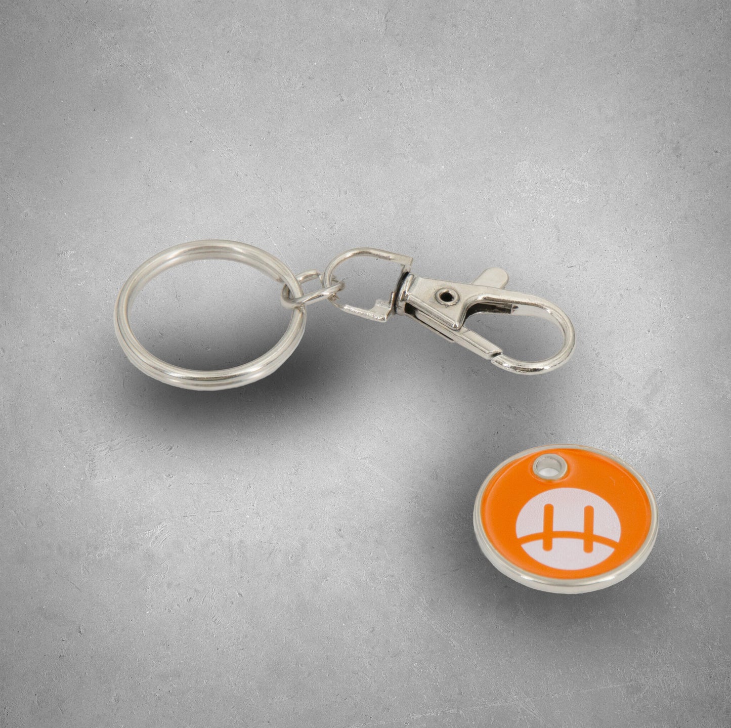 Schlüsselanhänger mit HSP-Einkaufswagenchip