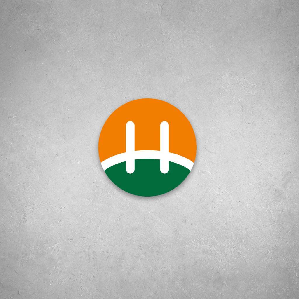 HSP Logo-Aufkleber