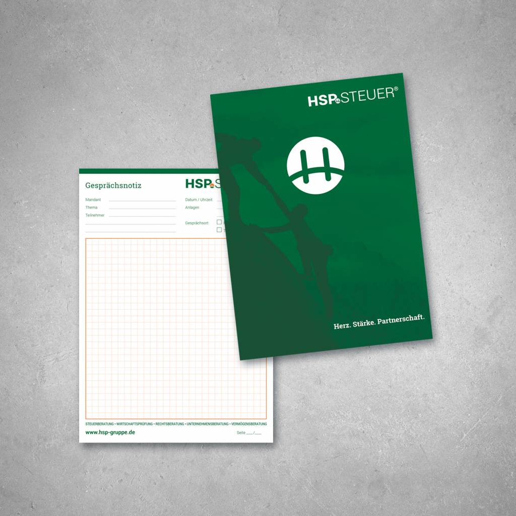 HSP Notizblock DIN A5
