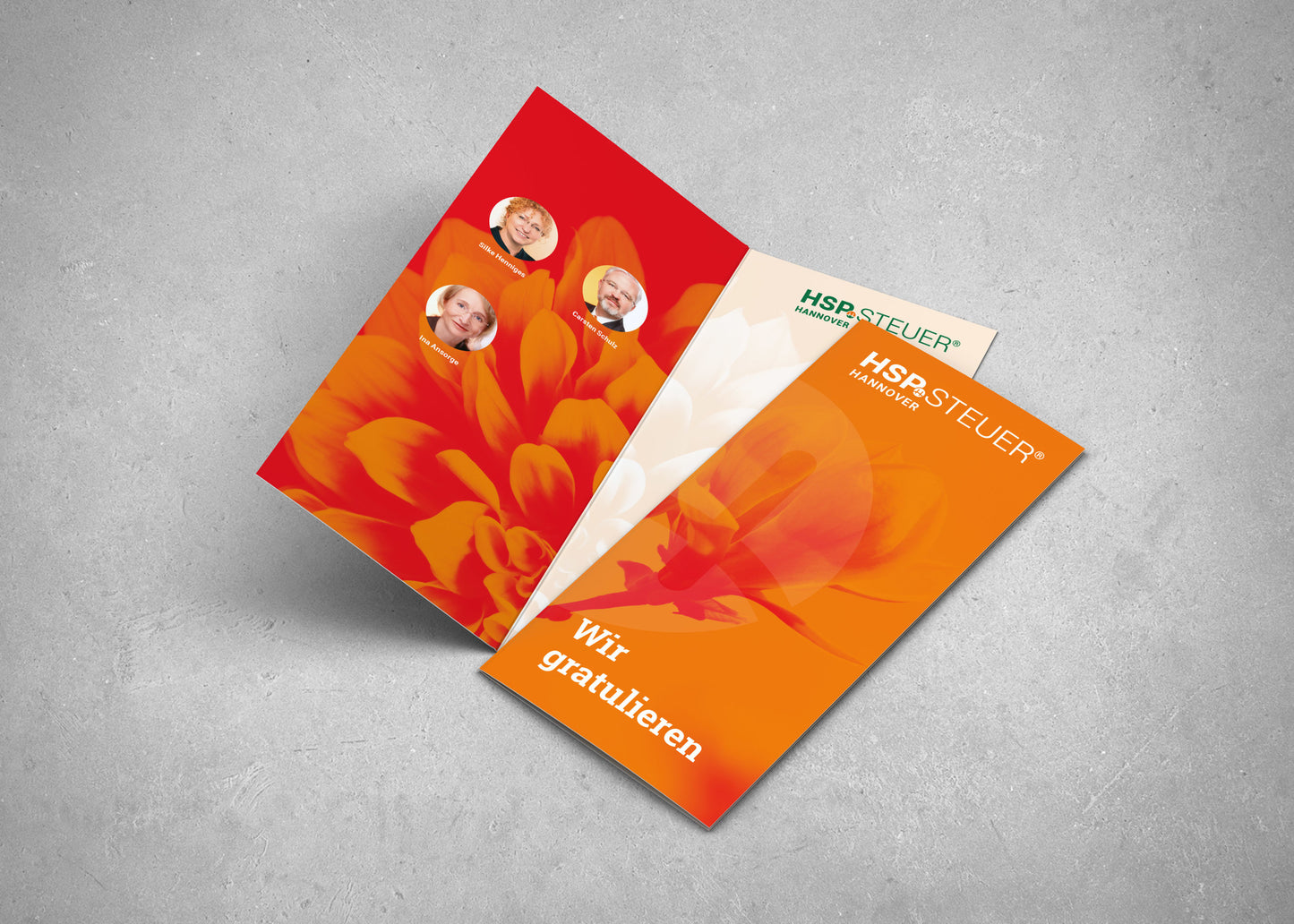 Klappkarten für verschiedene Anlässe