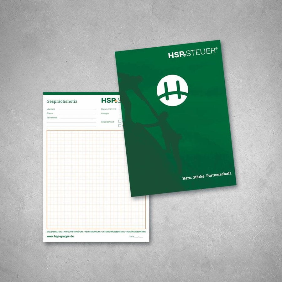 HSP Notizblock DIN A4