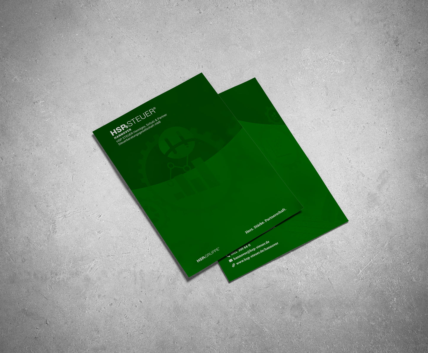 Bindemappen für DATEV-Printservice