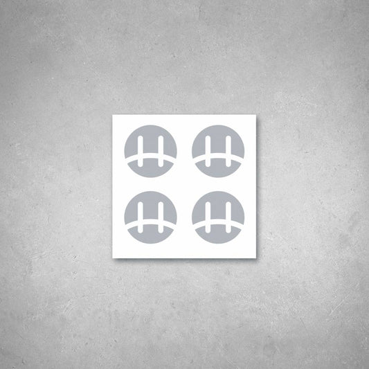 HSP Runde Signet-Aufkleber