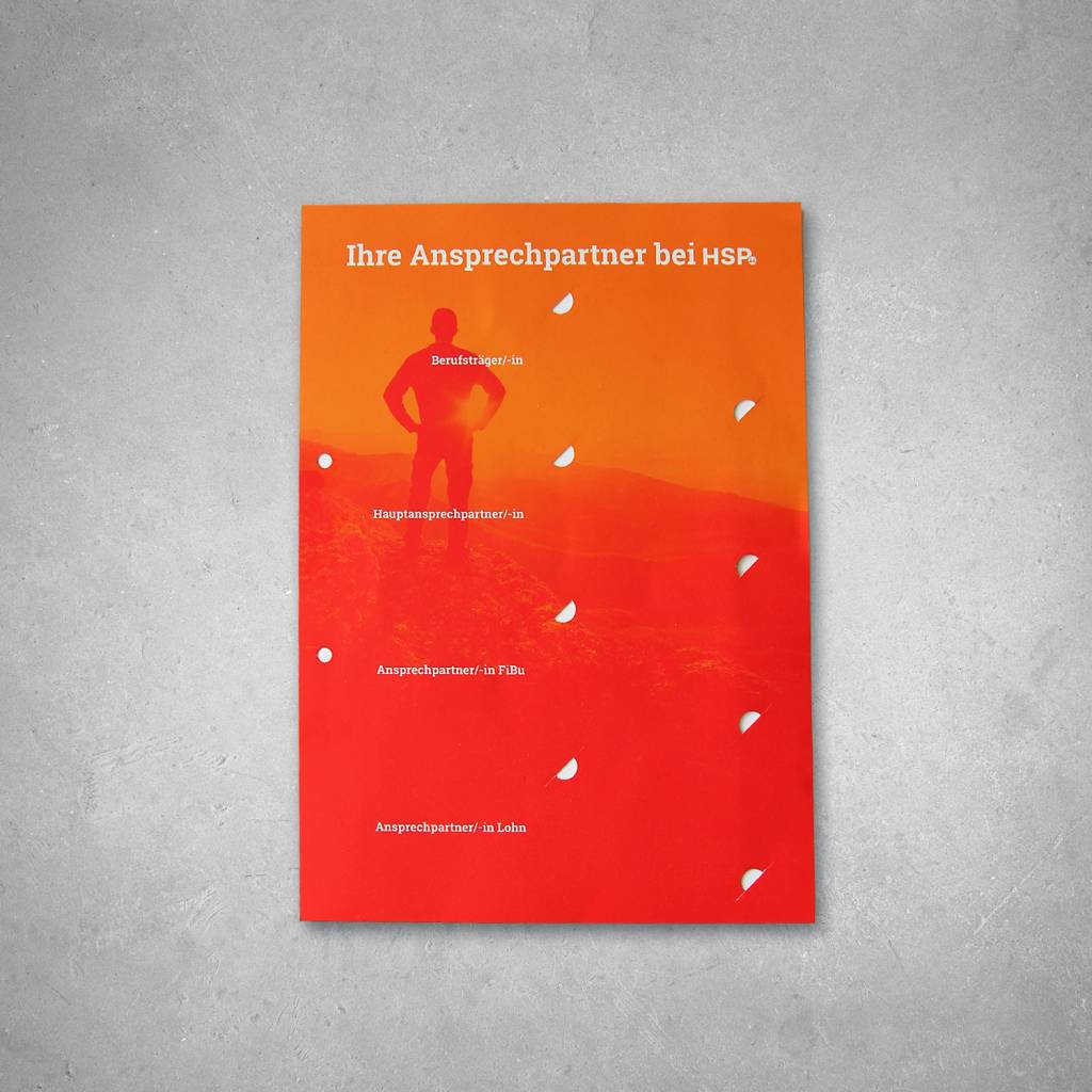 Register "Ihre Ansprechpartner bei HSP"