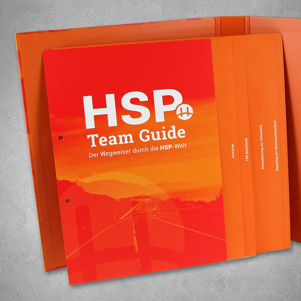 HSP Team Guide Register und Ordner